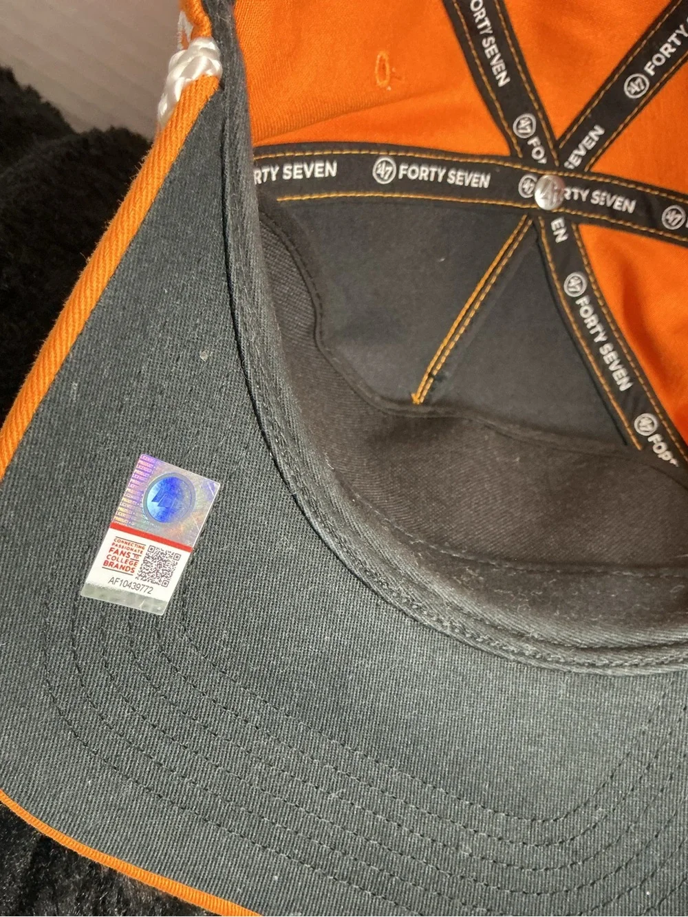 Tennessee Volunteers NCAA ’47 Orange Rope Script Hitch Adjustable OSFA Hat🧢 NWOT